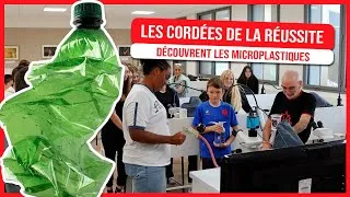 Miniature : La cordée EAU découvre les microplastiques
