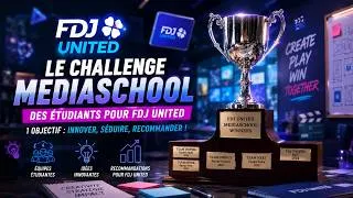 Miniature : Retrouvez en images le Challenge MediaSchool 2026 avec nos étudiants de l'ECS et la FDJ United !