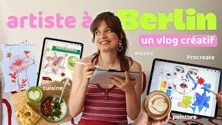 Miniature : Dessiner sur Procreate, Berlin, musée et d'autres choses | Un vlog créatif 💫🫐