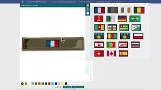 Miniature : Personnaliser sa bande patronymique brodée