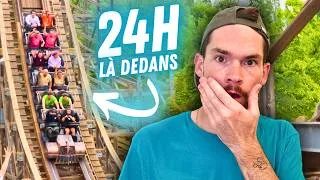 Miniature : 🎢 NE FAITES JAMAIS ÇA ! 24h dans un roller coaster