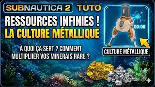 Miniature : TUTO SUBNAUTICA 2 : Comment fonctionne la Culture Métallique ?