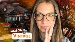 Miniature : J'ai créé une maison vintage hyper vivante | Sims 4 Construction