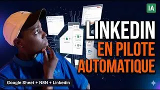 Miniature : Le système LinkedIn qui fait tourner 30 posts en 1h. N8N + Claude #automatisation #n8n #entrepreneur