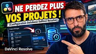 Miniature : NE PERDEZ PLUS VOS PROJETS ! (Configuration Database DaVinci Resolve)