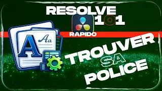 Miniature : Vous perdez encore du temps à chercher une police ? Découvrez le Font Browser de DaVinci Resolve