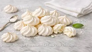 Miniature : Meringue française maison : croquante et inratable.  Podcast Cuisine 🎧