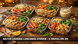 Miniature : Prépare tes lunchbox d'hiver en 2h. Podcast Cuisine 🎧