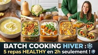 Miniature : Comment manger SAIN toute la semaine sans cuisiner le soir ? Podcast Cuisine 🎧