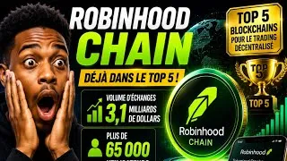 Miniature : Robinhood Chain explose : Déjà dans le Top 5 des DEX