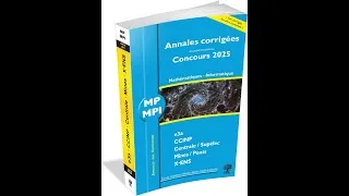 Miniature : Annales 2025 - MP Mathématiques, Informatique - X-ENS Mines-Ponts Centrale-Supélec CCINP e3a