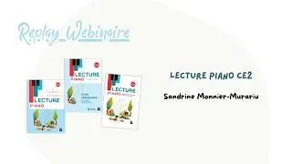 Miniature : Replay webinaire - Lecture Piano CE2