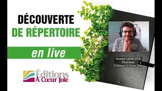 Miniature : Découverte de répertoire - Christopher Gibert