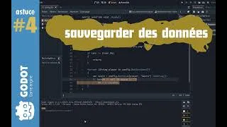 Miniature : Godot : Sauvegarder des données et les récupérer (en C#)