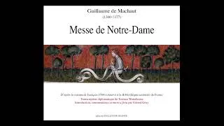 Miniature : Messe de Notre-Dame - Guillaume de Machaut (éditée par Terence Waterhouse et Gérard Geay)