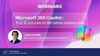 Miniature : [Webinaire] Microsoft 365 Copilot– Trucs & astuces et dernières nouveautés