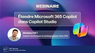 Miniature : [Webinaire] Étendre Microsoft 365 Copilot dans Copilot Studio