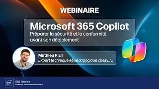 Miniature : [Webinaire] Microsoft 365 Copilot - Préparer la sécurité et la conformité avant son déploiement