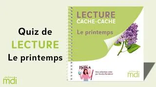 Miniature : Les saisons : le printemps – Lecture cache-cache