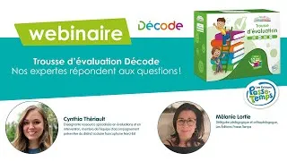 Miniature : Webinaire Trousse d'évaluation Décode Q&R - 27 mars 2025