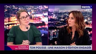 Miniature : Les éditions Tom Pousse sur Le Grand JT de l'Éducation - SQOOL TV - 04 06 2025