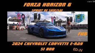 Miniature : FORZA HORIZON 6 - SPRINT DE SHIKISAI - 2024 CHEVROLET CORVETTE E-RAY - C 500 - Gameplay PC en ultra