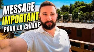 Miniature : Message important pour la chaîne.