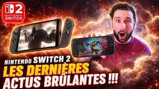 Miniature : Nintendo SWITCH 2 : DERNIÈRES ACTUS BRÛLANTES 😱