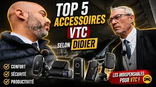 Miniature : TOP 5 Accessoires VTC selon DIDIER : Les Incontournables ! 🚗🔥