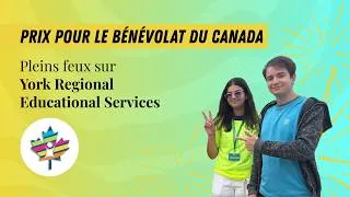 Miniature : Rencontrez York Region Educational Services - lauréat d’un Prix pour le bénévolat du Canada 2024