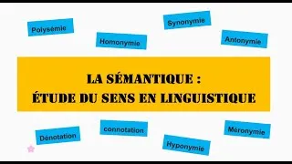 Miniature : La Sémantique en Linguistique : Comprendre le Sens des Mots