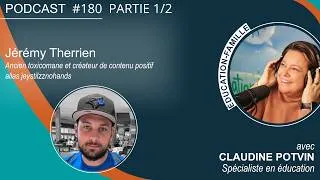 Miniature : ÉDUCATION FAMILLE | Épisode 180 avec l’ancien toxicomane et créateur de contenu Jérémy Therrien 1/2