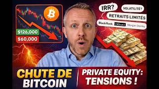 Miniature : Bitcoin à -50 %, private equity sous pression : faut-il s’inquiéter ?
