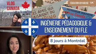 Miniature : VLOG CANADA : Ingénierie pédagogique et enseignement du FLE à Montréal