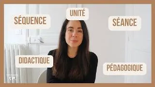 Miniature : Unité didactique, séquence ou séance de cours ? De quoi parle-t-on en cours de FLE ?