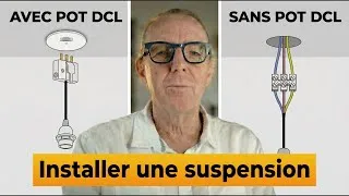 Miniature : ⁠Comment installer un luminaire suspension avec ou sans pot DCL ?