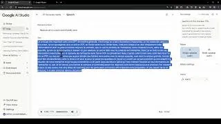 Miniature : Google AI Studio pour créer un audio à partir d'un texte gratuitement