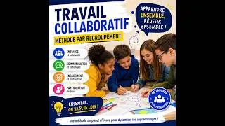 Miniature : Travail collaboratif: Méthode collaborative par regroupement#pédagogie #collaboration #innovation