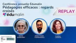 Miniature : [Replay] Conférence annuelle Édumalin — Pédagogies efficaces : regards croisés