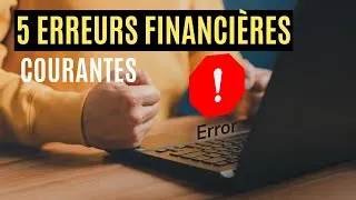 Miniature : Vidéo 23/52 : Ne fais plus jamais ces 5 erreurs !
