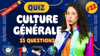 Miniature : ✨ Quiz Culture Générale – 35 Questions pour Tester tes Connaissances ✨