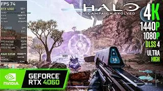 Miniature : RTX 4060 | Halo: Campaign Evolved - 4K, 1440p, 1080p, DLSS 4 + FG - Ultra, High