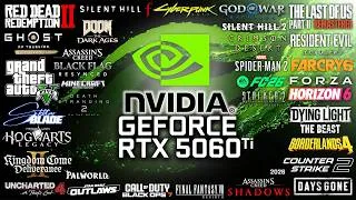 Miniature : RTX 5060 Ti in 2026 - Test in 40 Games (1440p)