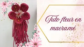 Miniature : Tuto fleur en macramé 