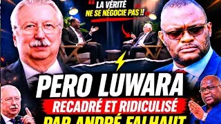 Miniature : PERO LUWARA RECADRÉ,HUMILIÉ ET RIDICULISÉ PAR ANDRÉ FLAHAUT, QUI LUI QUALIFIE D'ÊTRE DE BAS NIVEAU