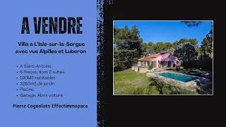 Miniature : Visite immersive d’un bien à découvrir | L’Isle-sur-la-Sorgue – Luberon – Vaucluse