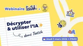 Miniature : 👩‍💻 Webinaire : L’IA dans Teetsh !