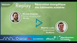 Miniature : 🎥 Replay | Rénovation énergétique des bâtiments scolaires : une opportunité stratégique
