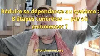 Miniature : Comment réduire sa dépendance au système — 8 étapes concrètes et accessibles"