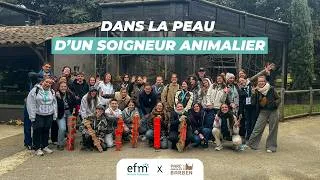 Miniature : Dans la peau d'un soigneur animalier - Rencontre EFM x La Barben